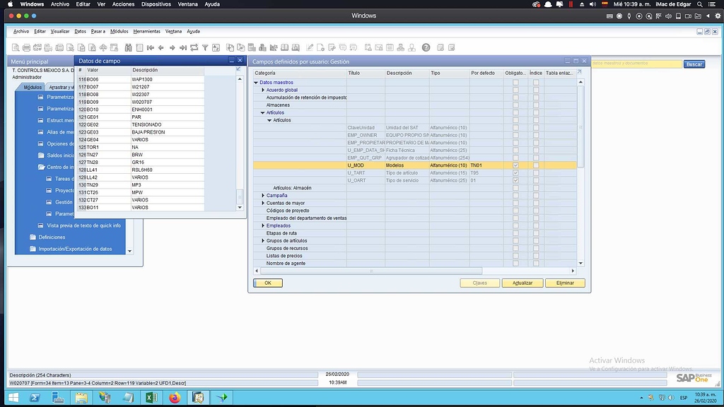 Exportar Datos De Sap A Excel Automaticamente